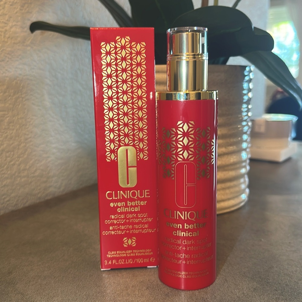 NEW XL Clinique Even Better Clinical Radical Dark Spot Corrector, NIB, 3.4 oz